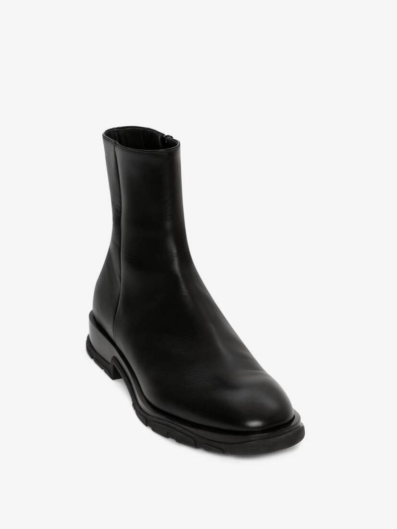 Alexander McQueen Slim Tread Boot in Black outlook