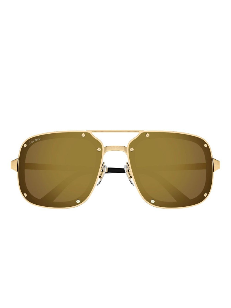 pilot-frame sunglasses 1