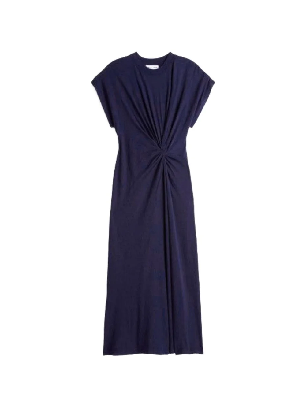 Volta twist-detail cap-sleeve dress - 1