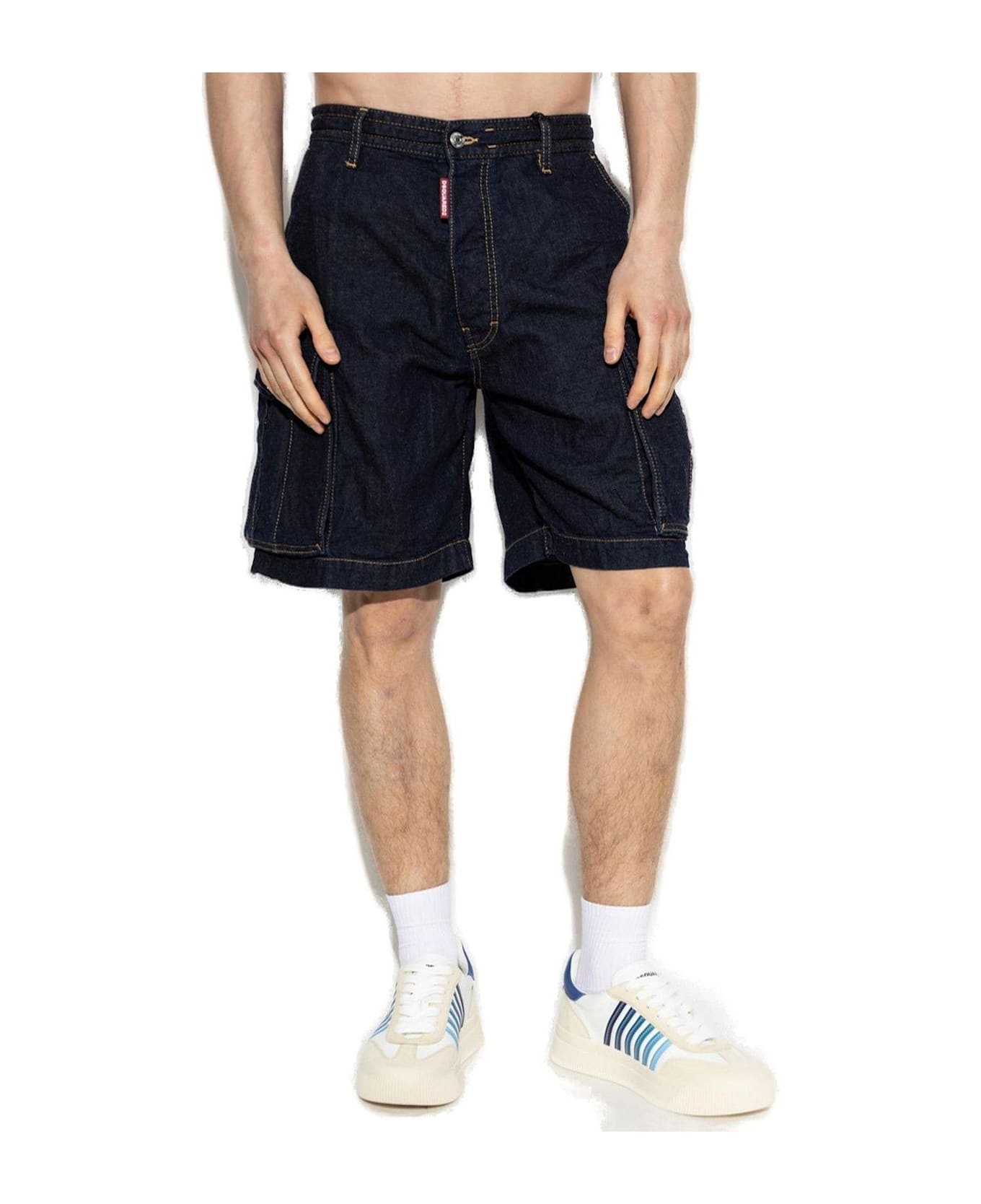 Summer Lovers Denim Cargo Shorts - 2