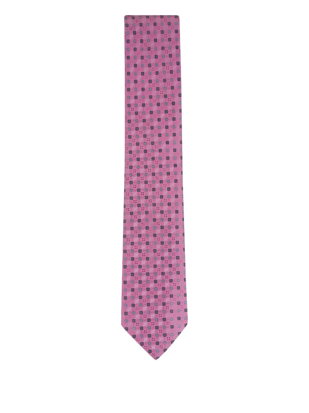 geometric-pattern tie - 1
