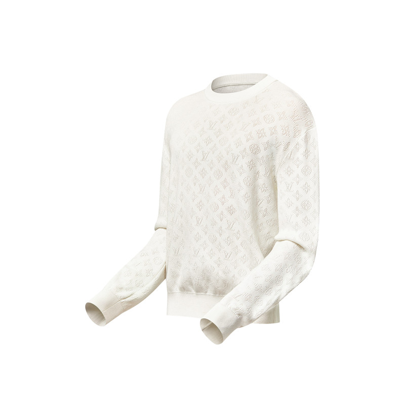 Louis Vuitton Monogram Pointelle Cotton Pullover outlook