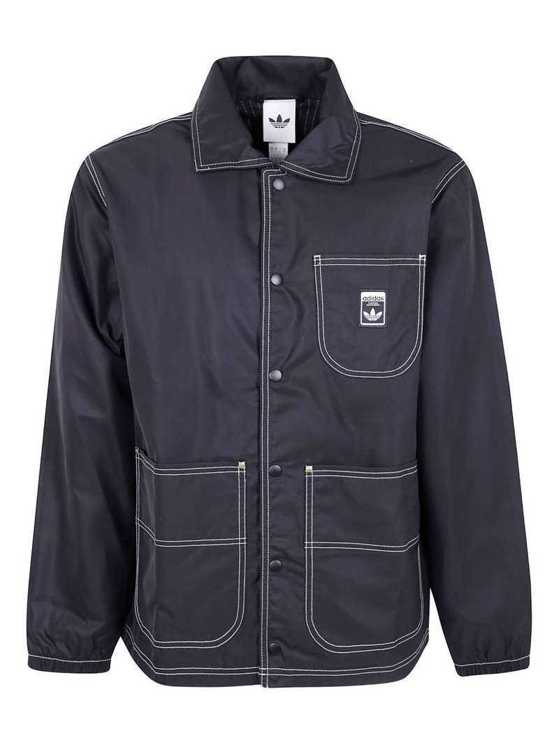 Wabash contrast-stitch pocket jacket 1