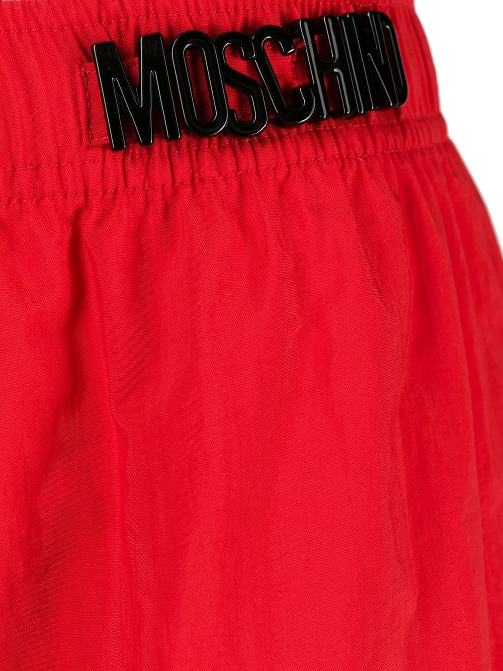 logo-plaque swim shorts - 3