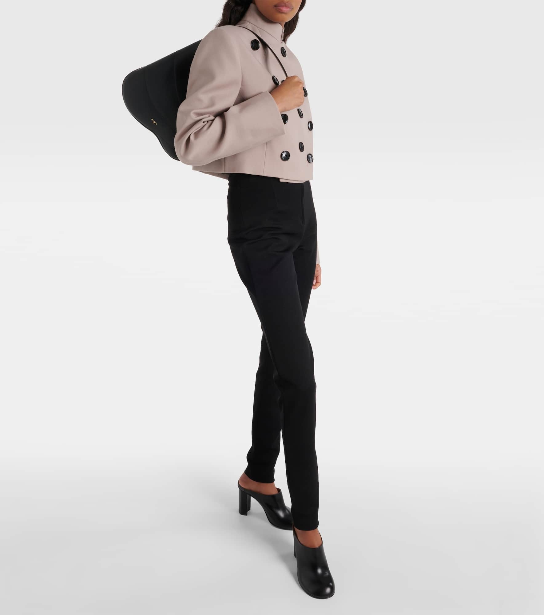 Leather shoulder bag - 5