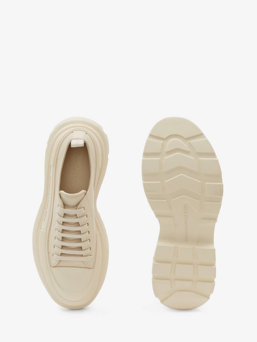 Tread Slick Lace Up in Pearl - 4