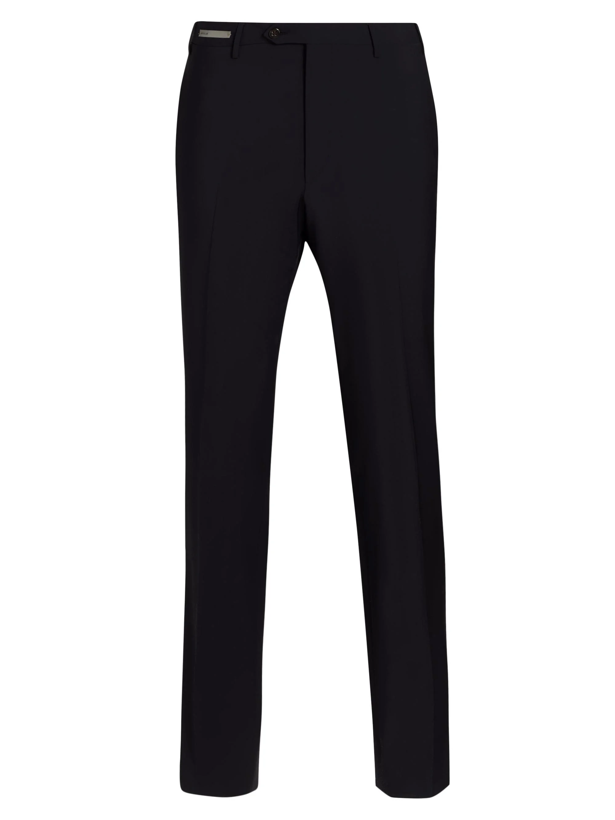 Men's Stretch-Wool Straight-Leg Pants - Navy - 1