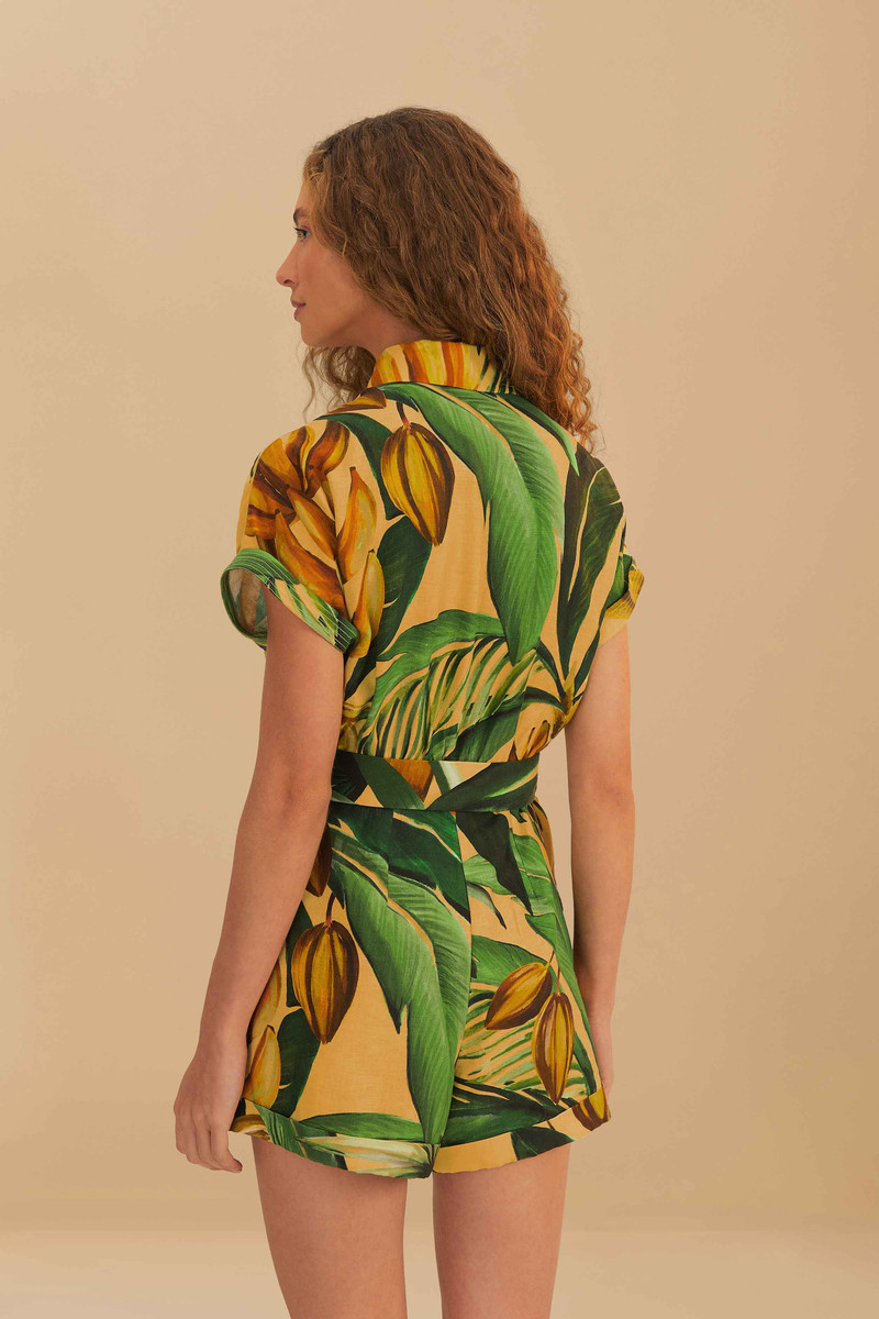 Yellow Bananart Romper 4