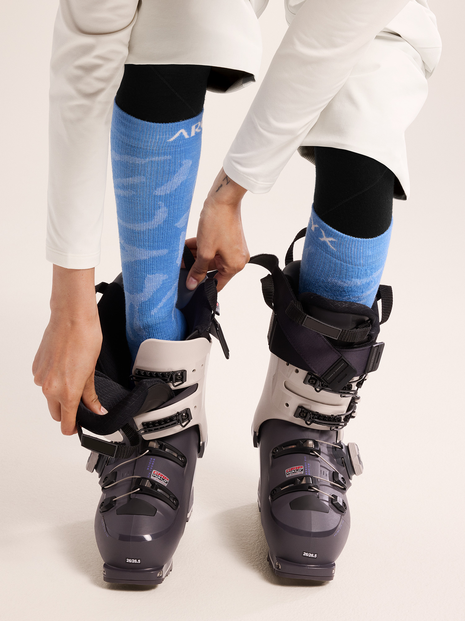 Merino Wool Grotto Ski Sock - 7