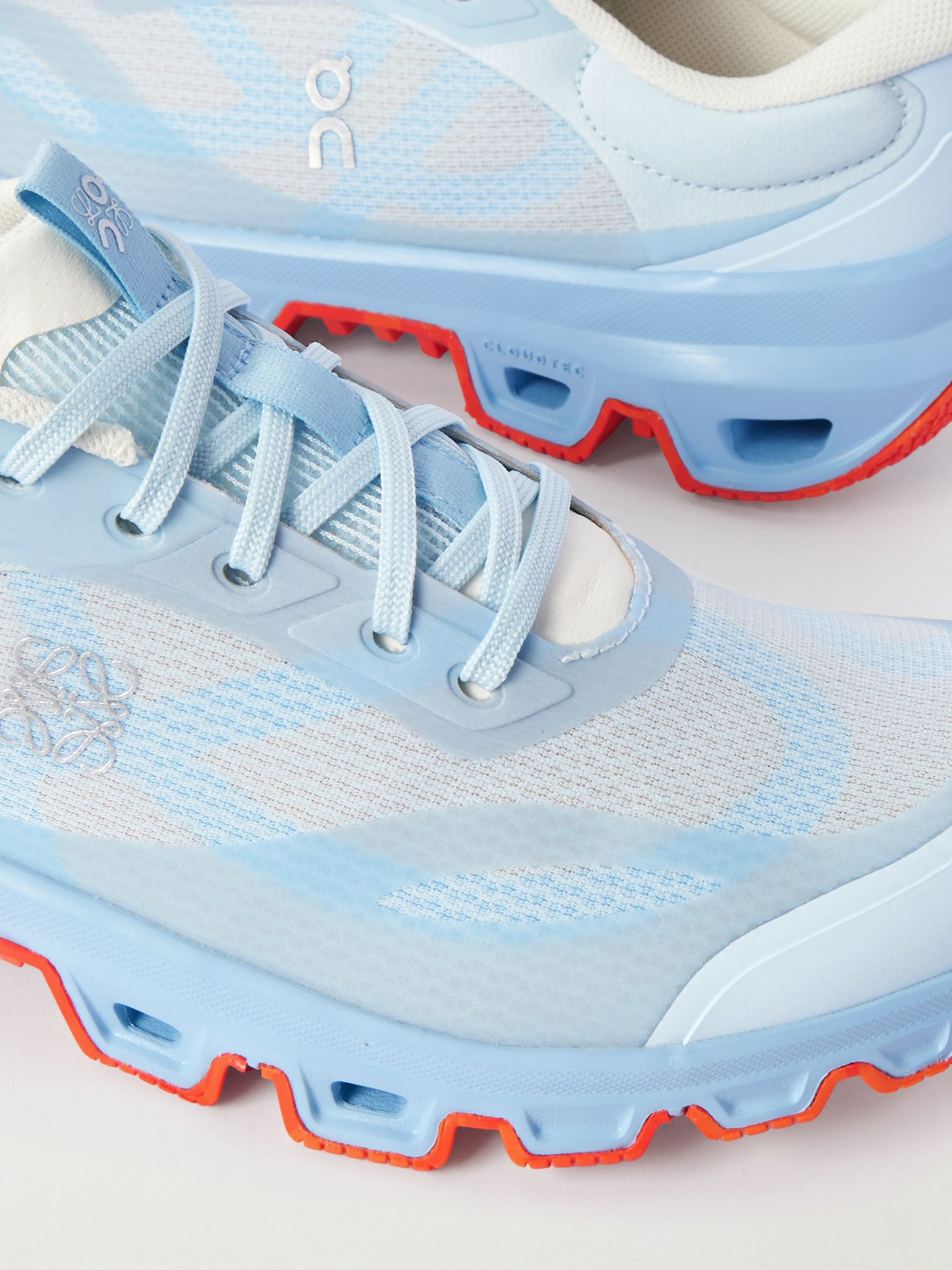 + ON Cloudventure 2.0 Rubber-Trimmed Mesh Sneakers Blue - 5