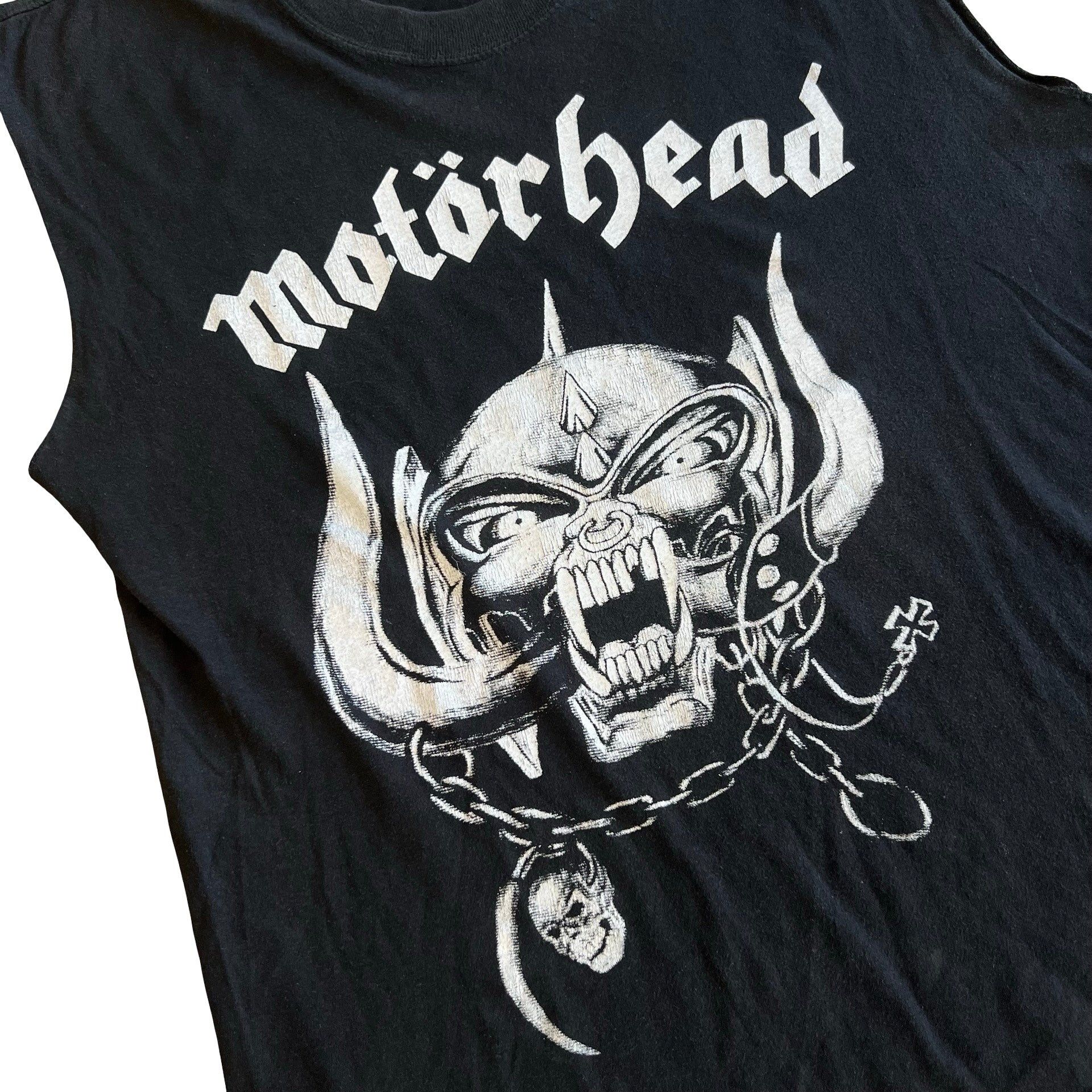 Final Blow - Vintage 00s Motörhead Cut Off T-Shirt SZ XL - 2