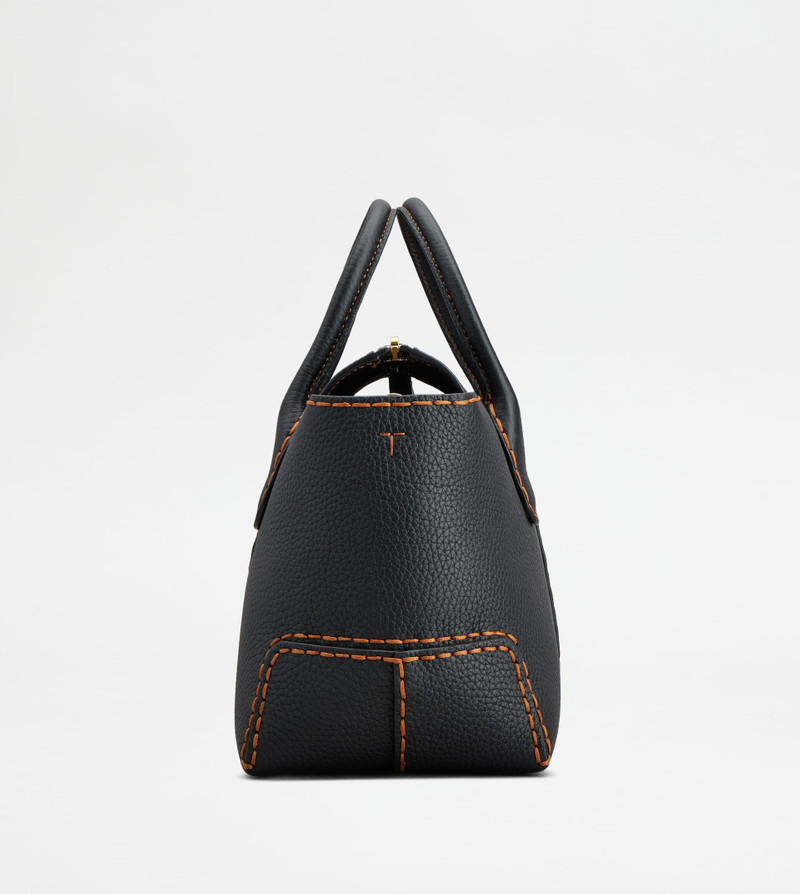 Tod's TOD'S DI BAG IN LEATHER SMALL - BLACK outlook