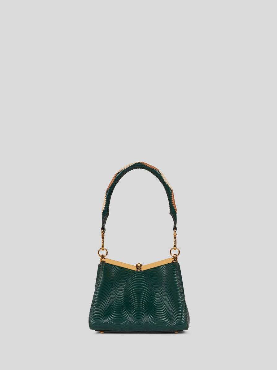 SMALL VELA BAG WITH WAVY MOTIF - 3