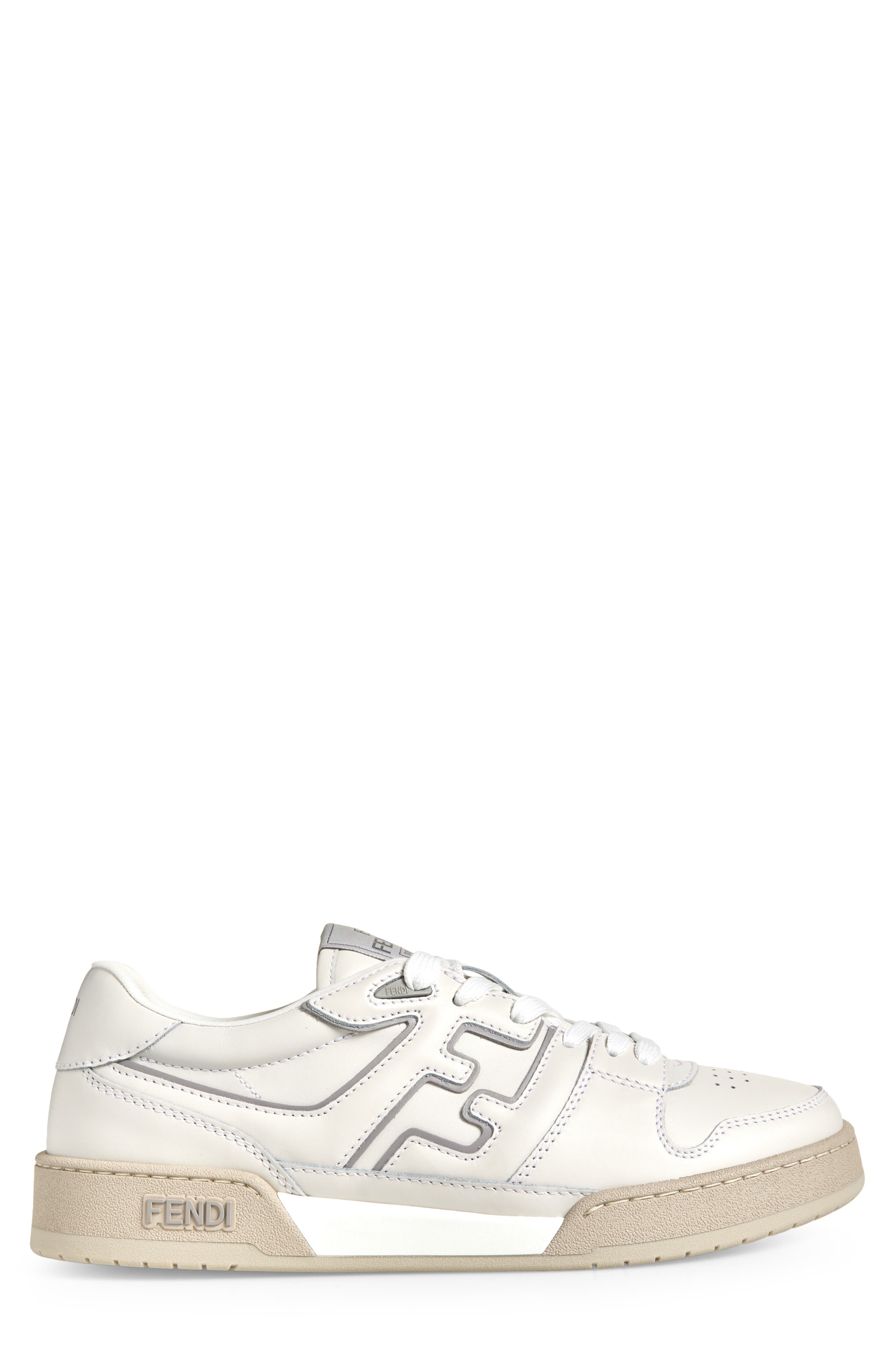 Fendi FF Match Sneaker in Bia/bia/gri Ch/gri C at Nordstrom - 3
