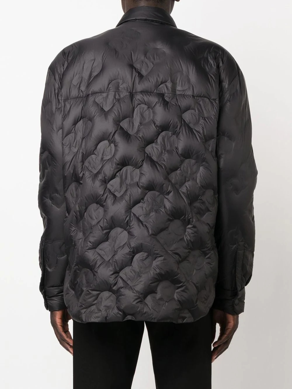 padded fitted jacket - 4