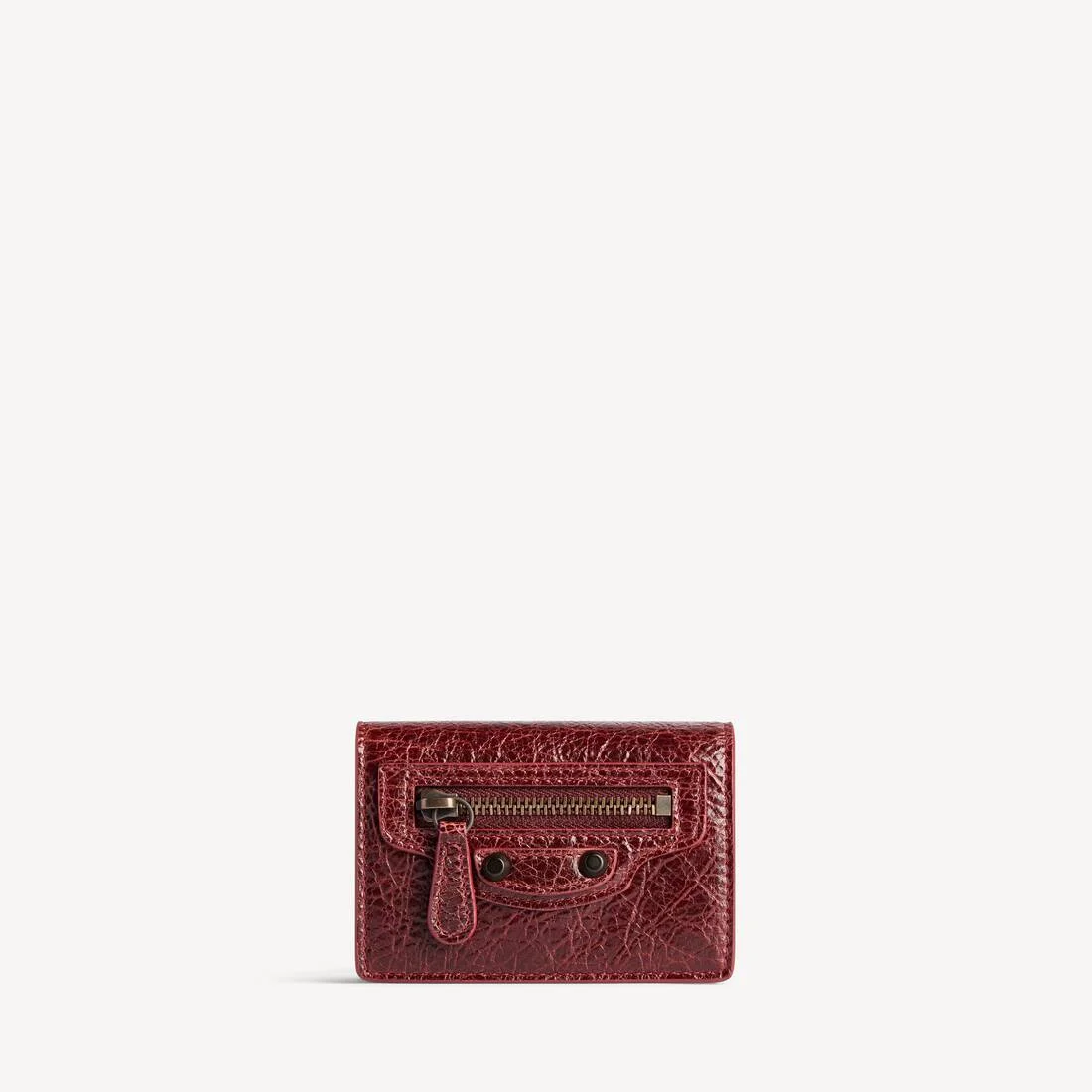 Women's Le City Mini Wallet in Berry Red - 1