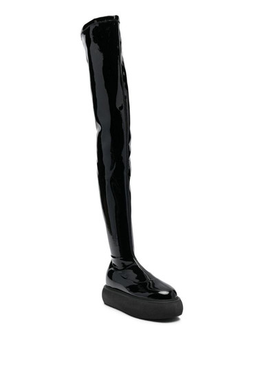 THE ATTICO Selene thigh-length boots outlook