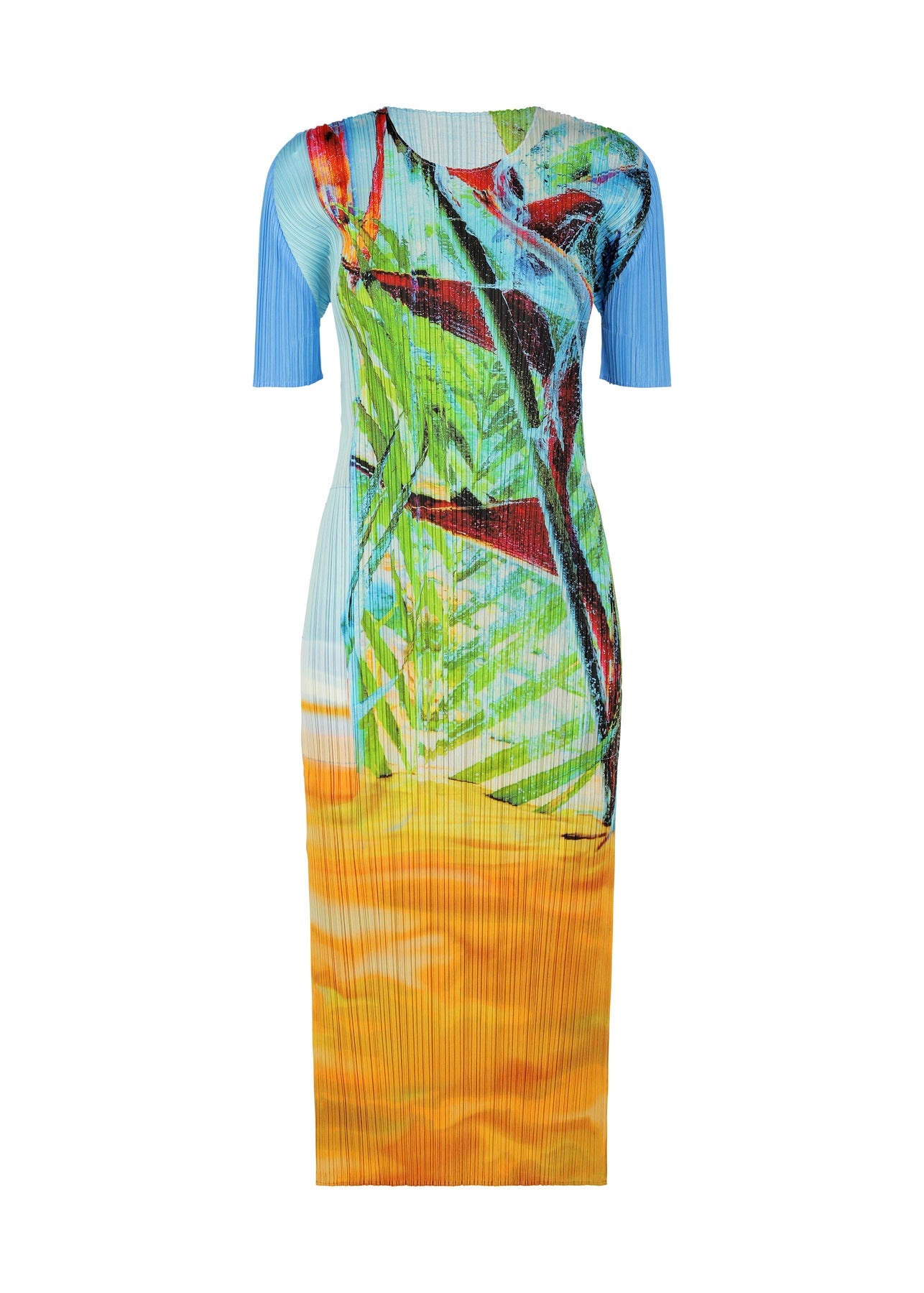 TROPICAL WINTER DRESS - 1