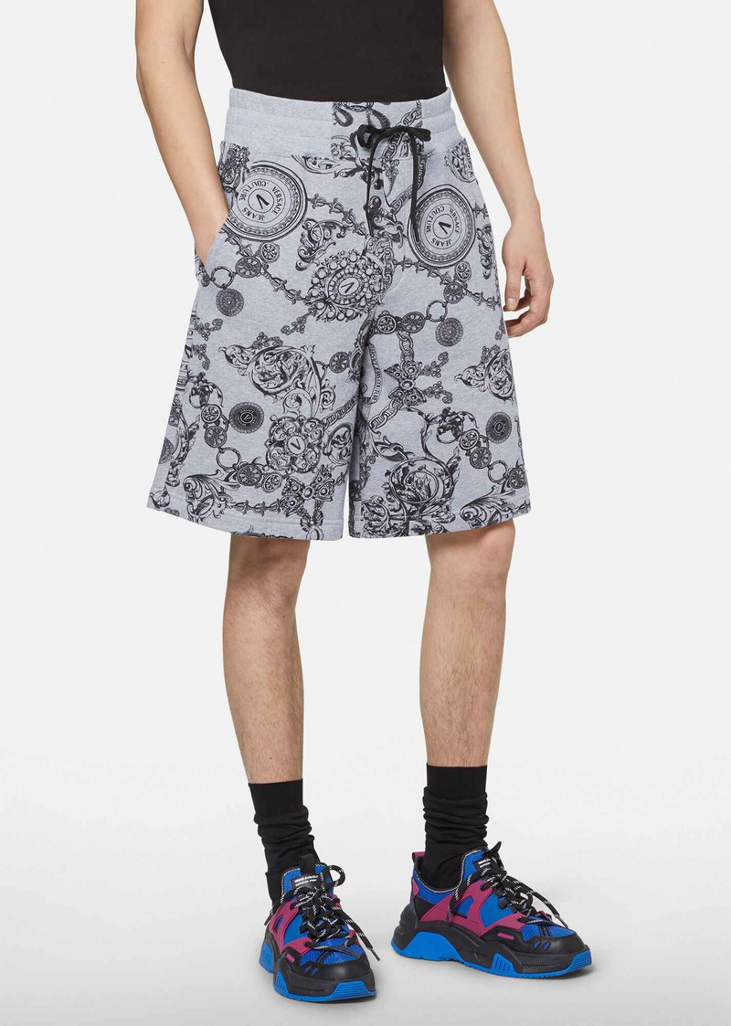 VERSACE JEANS COUTURE Regalia Baroque Print Shorts outlook