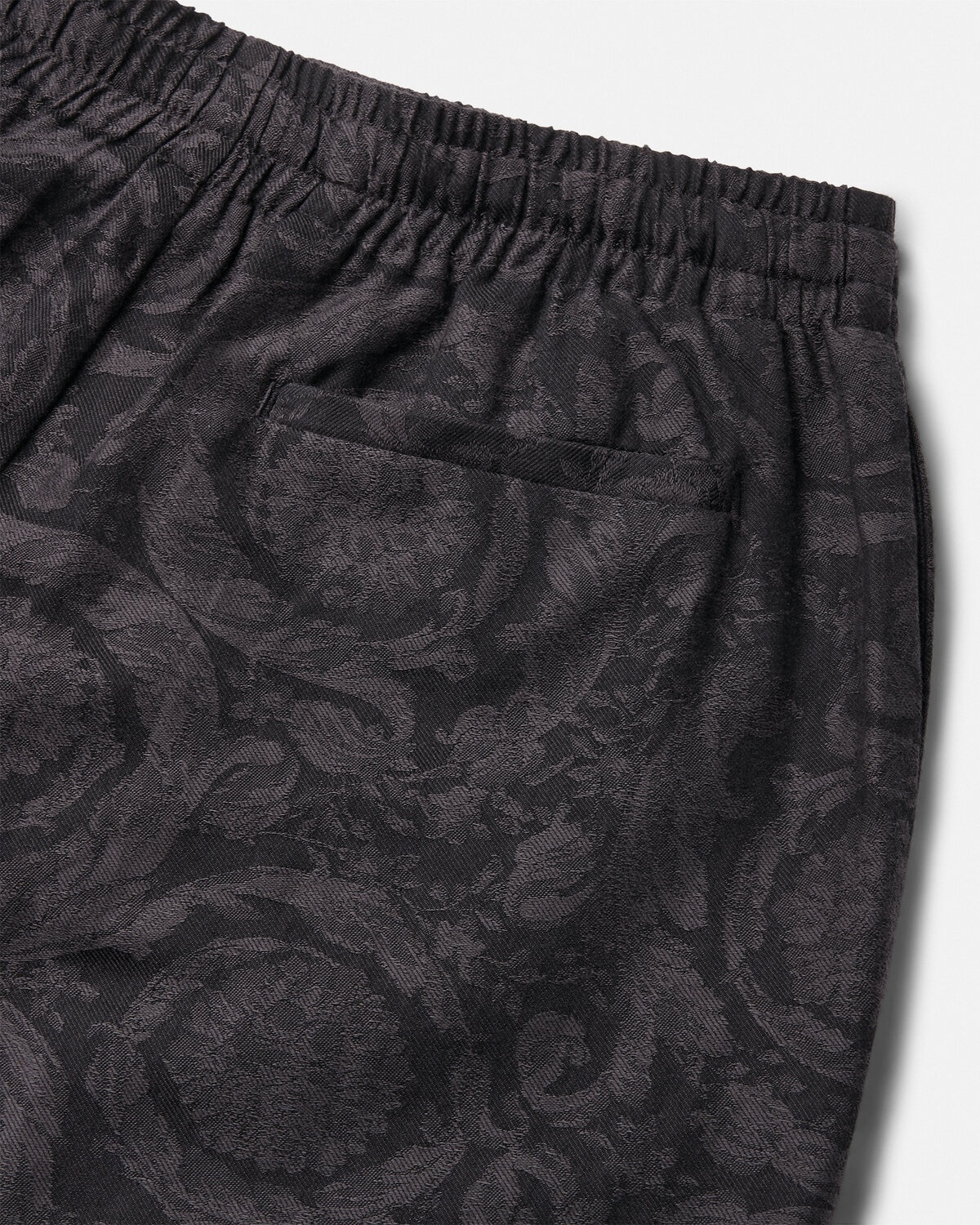 Barocco Chambray Jacquard Pants - 4