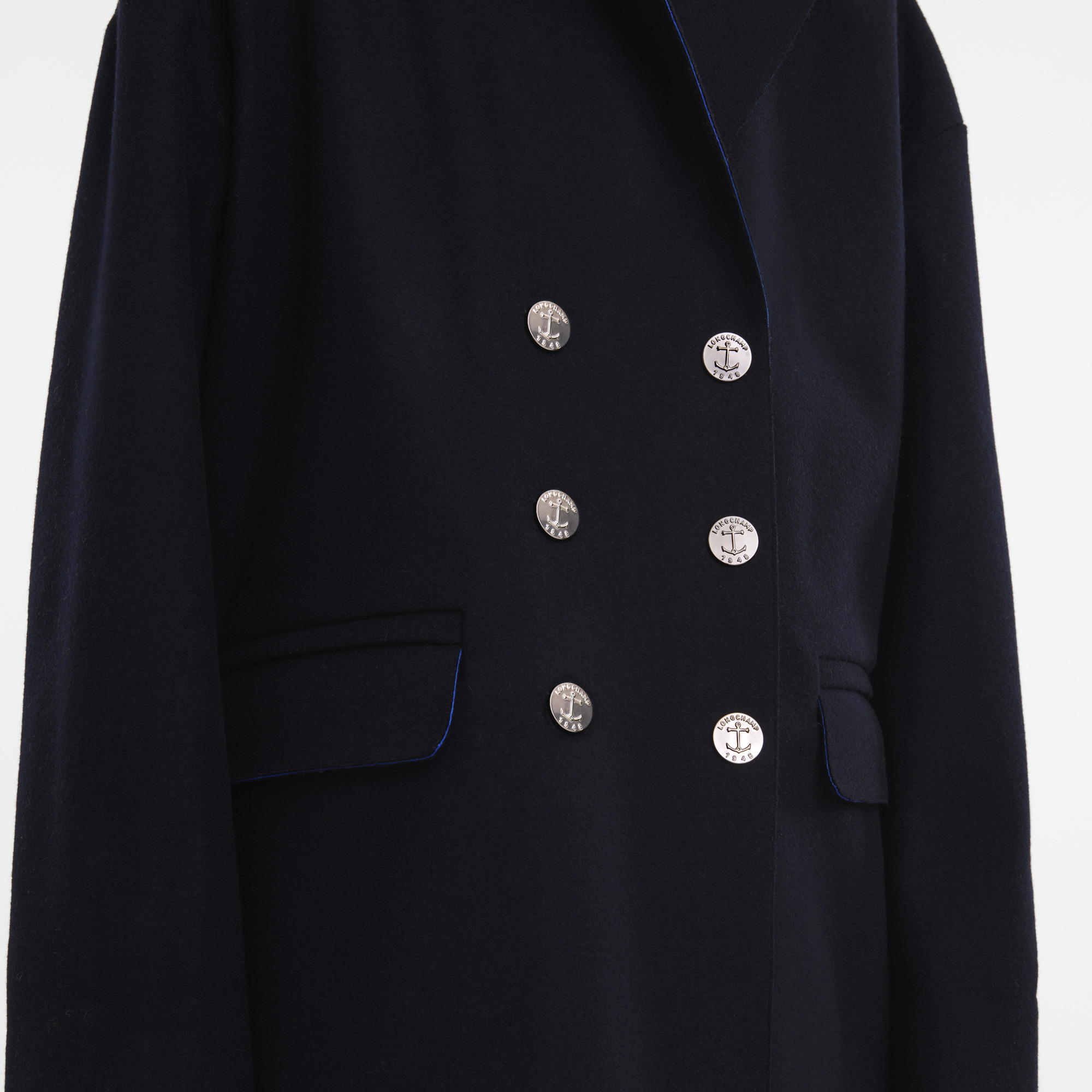 Fall-Winter 2023 Collection Pea coat Navy - OTHER - 5