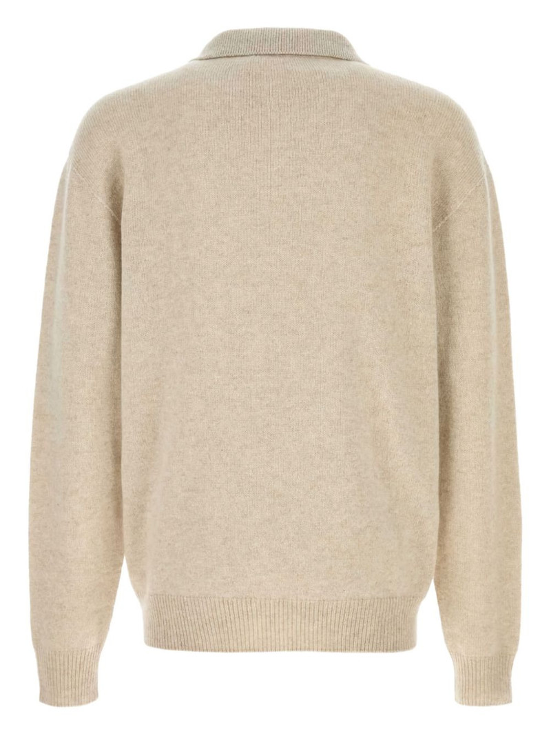 The Row Leach mélange-effect sweater outlook