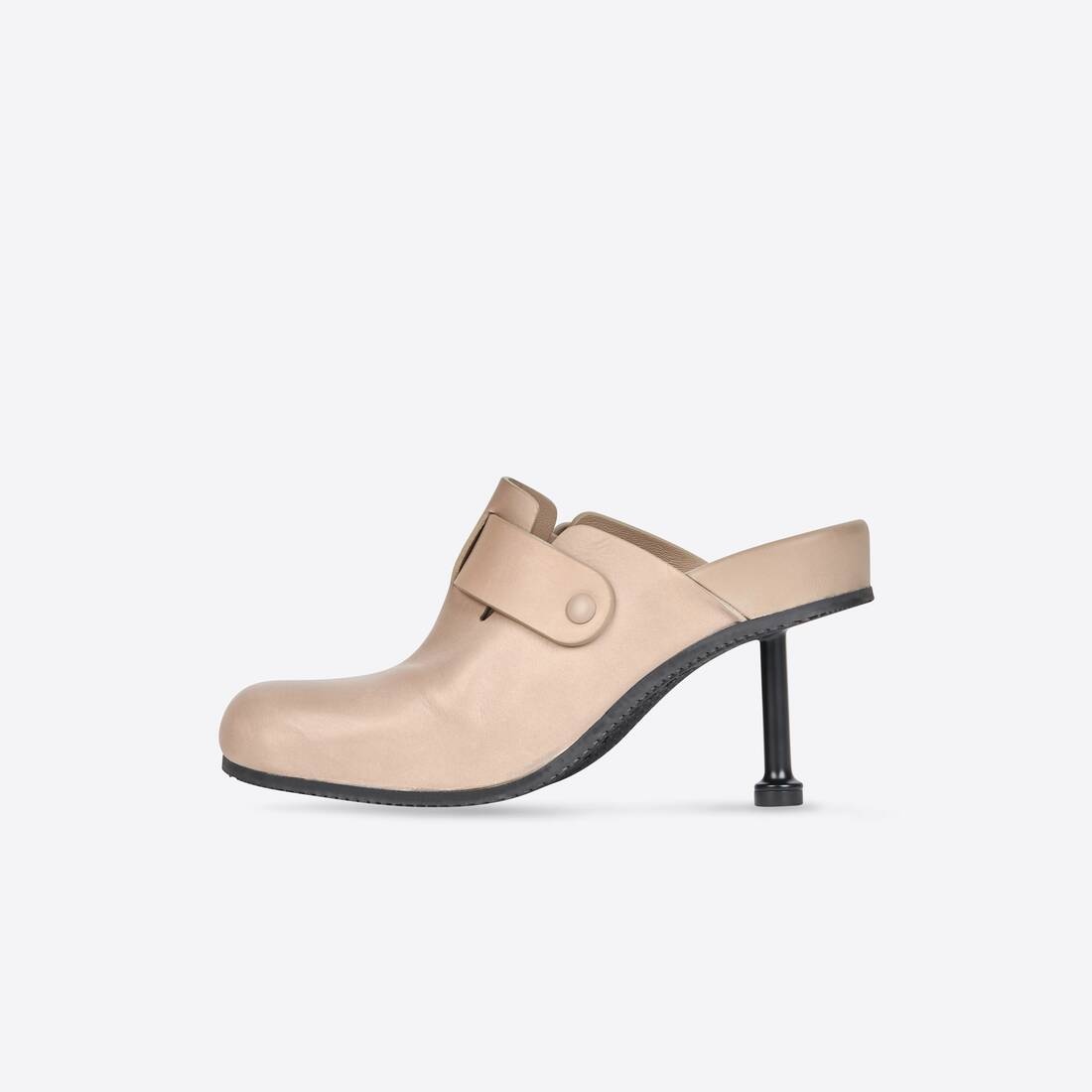 Women's Mallorca 80mm Mule in Beige - 5