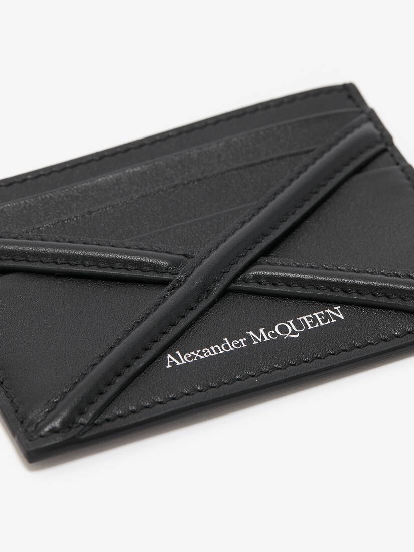 Men's The Harness Card Holder in Black - 4