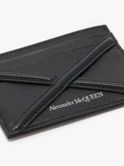 Alexander McQueen Men's The Harness Card Holder in Black outlook