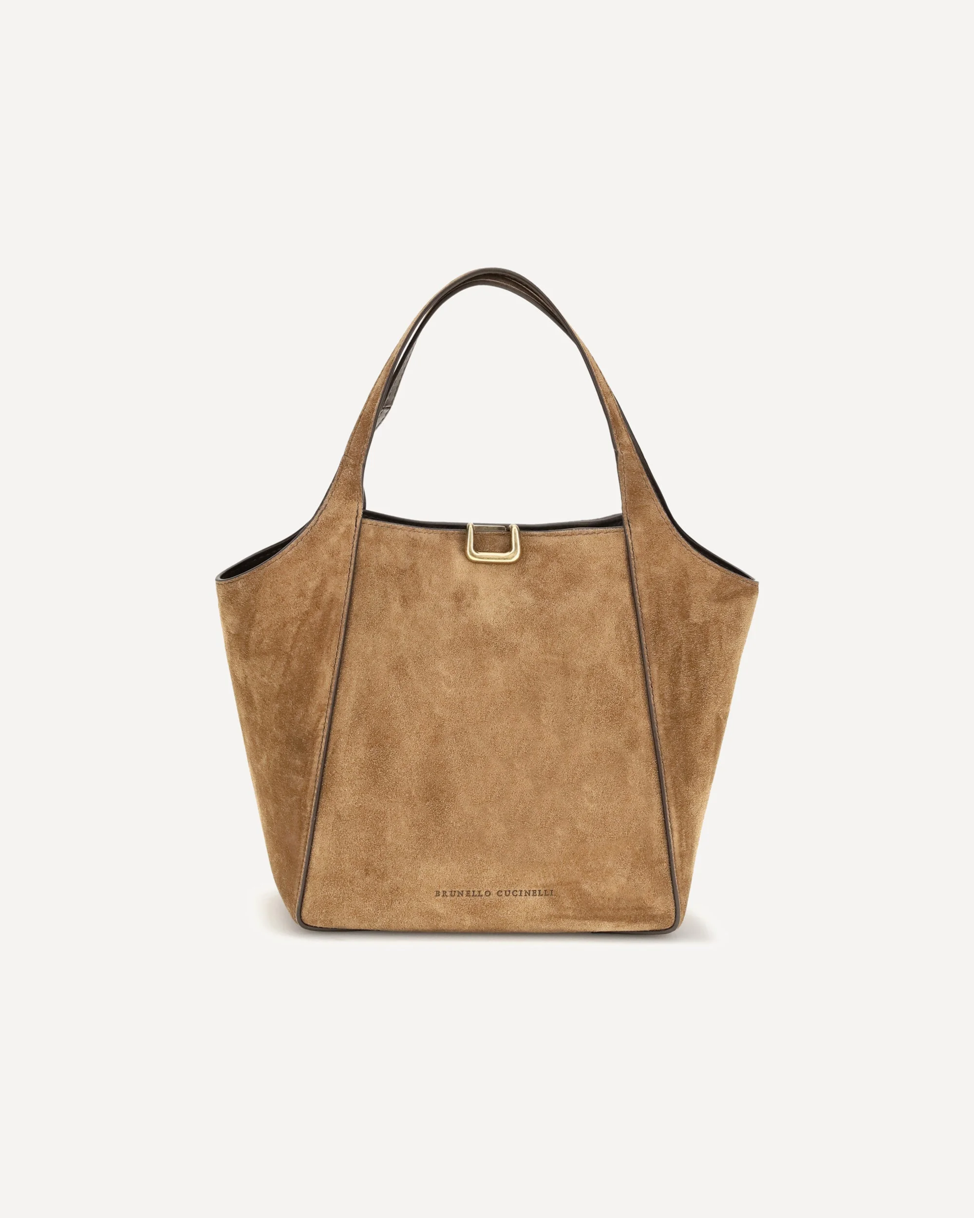 Small sartorial suede Bucket Bag - 1