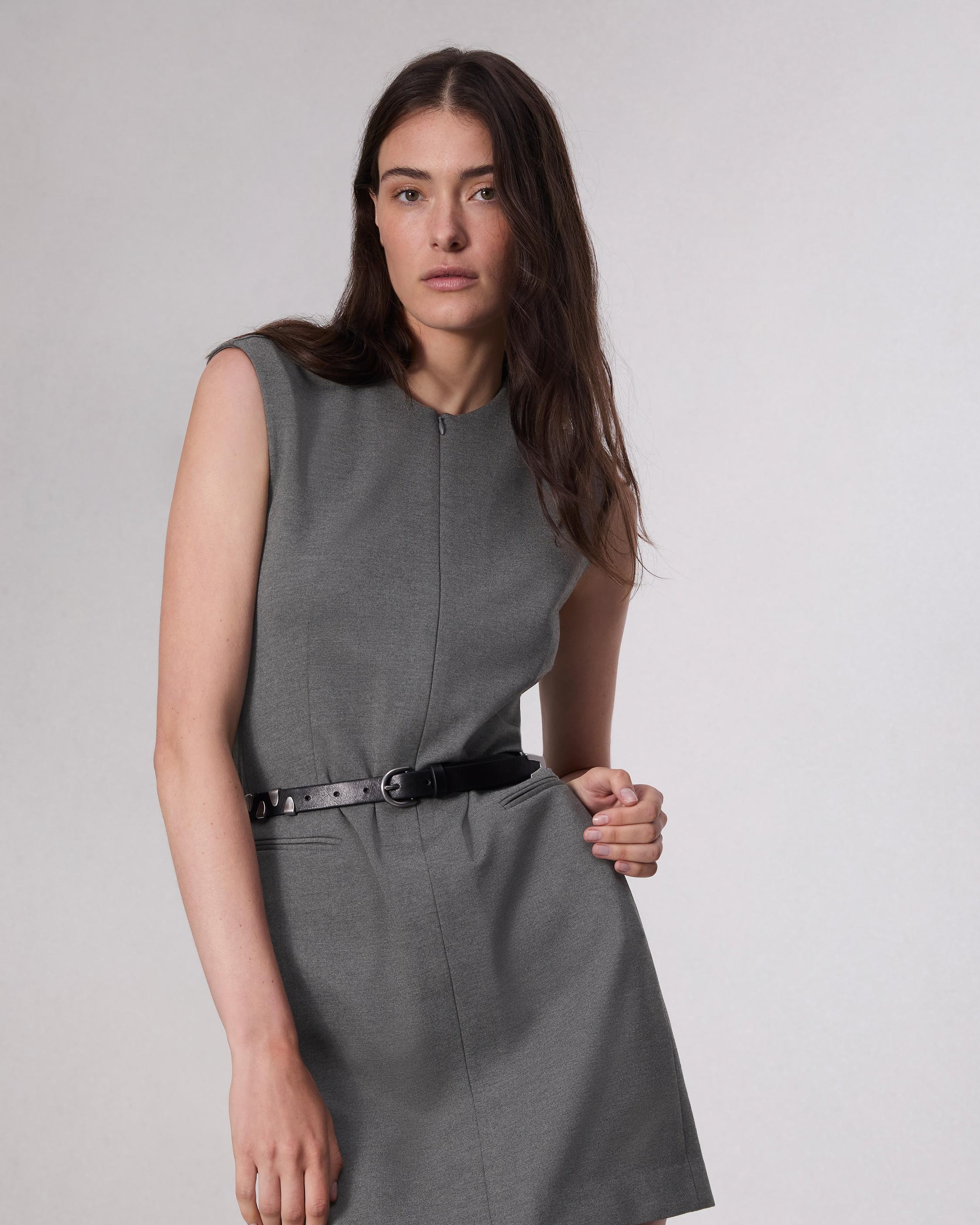 Tina Ponte Shift Dress - 6