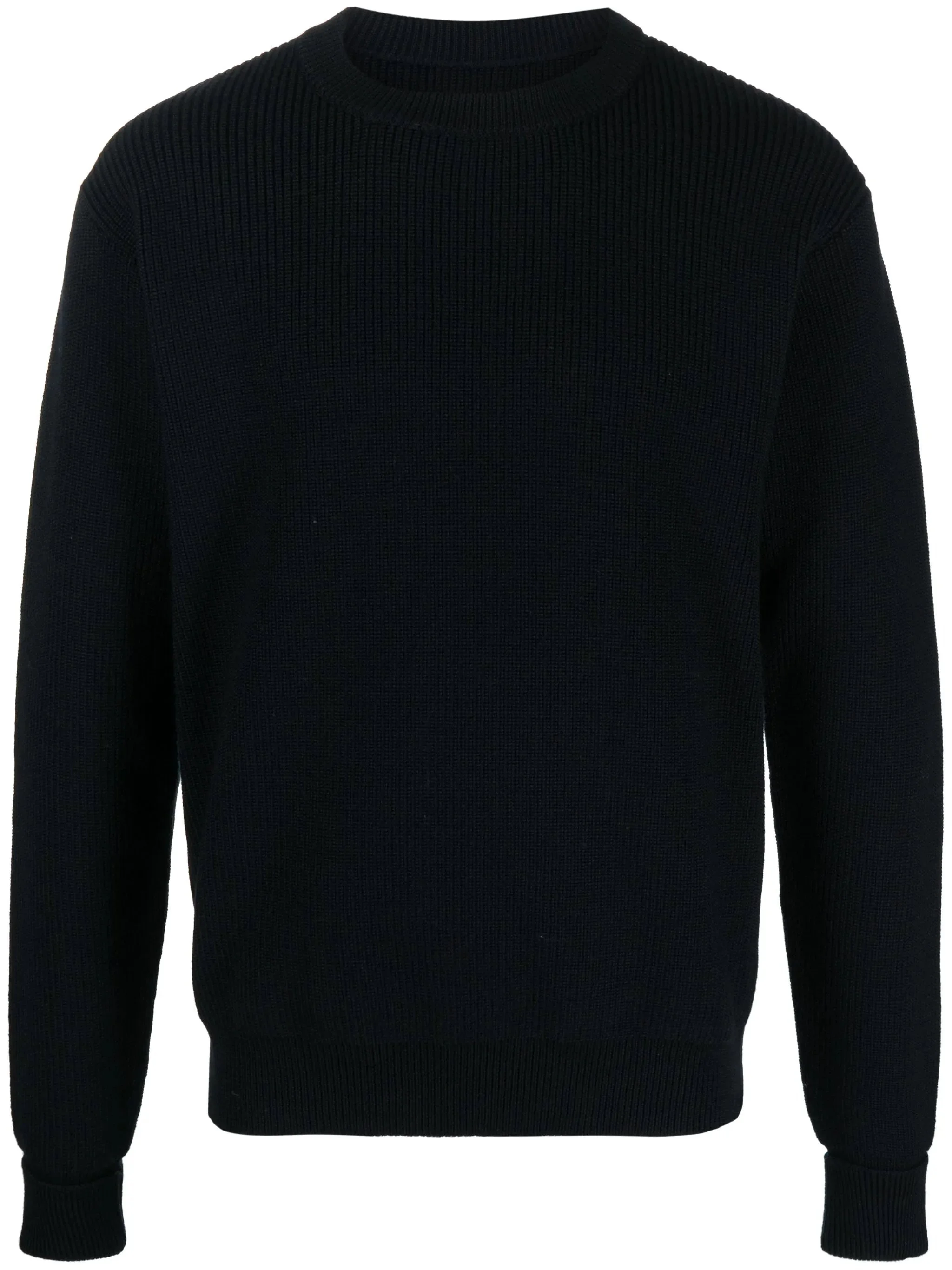 Side Zip Detail Wool Jumper - 1