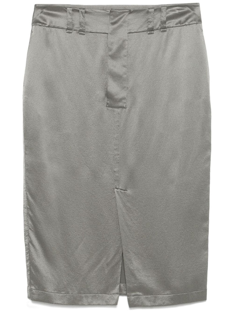 silk midi skirt 1