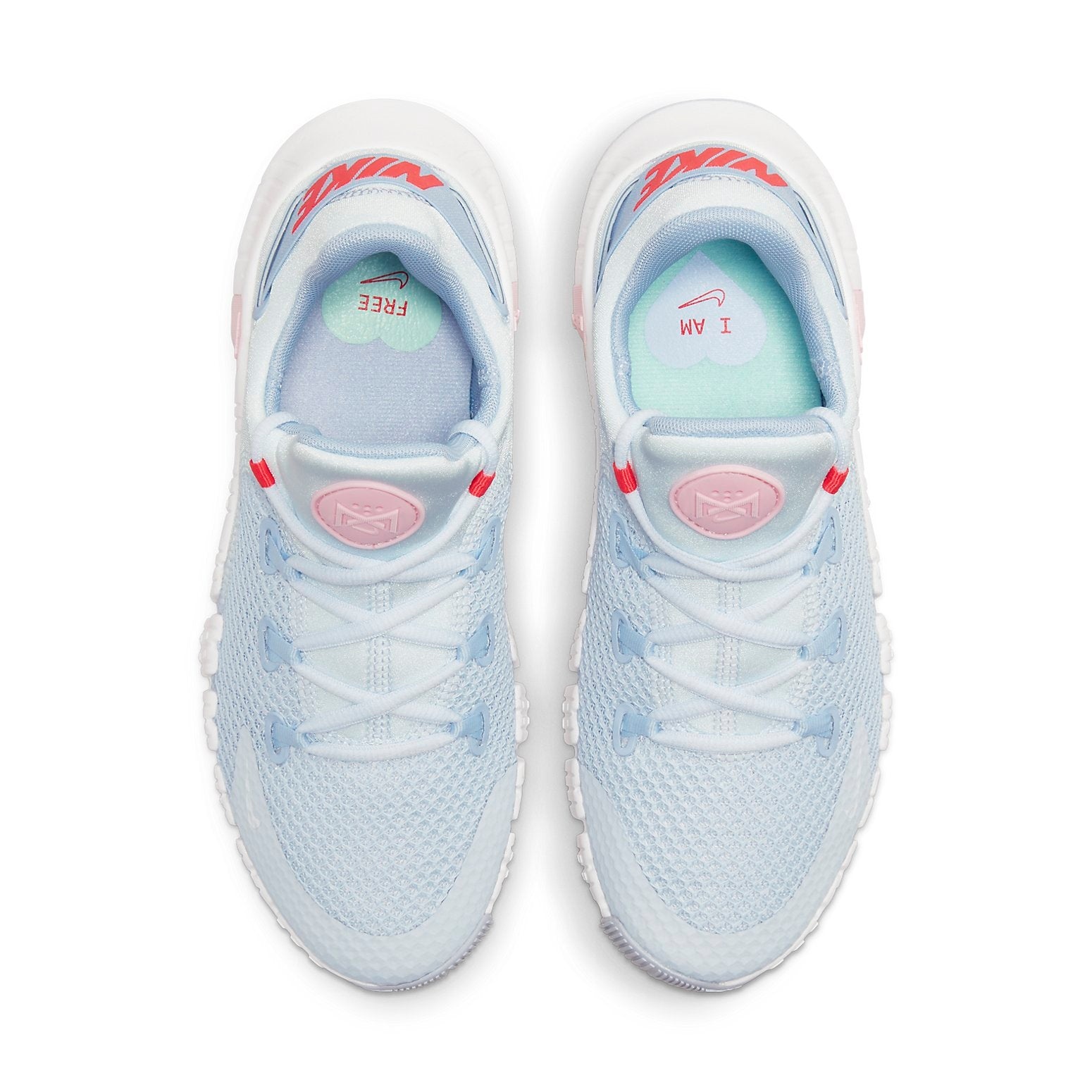 (WMNS) Nike Free Metcon 4 'Football Grey Soft Pink' CZ0596-003 - 4