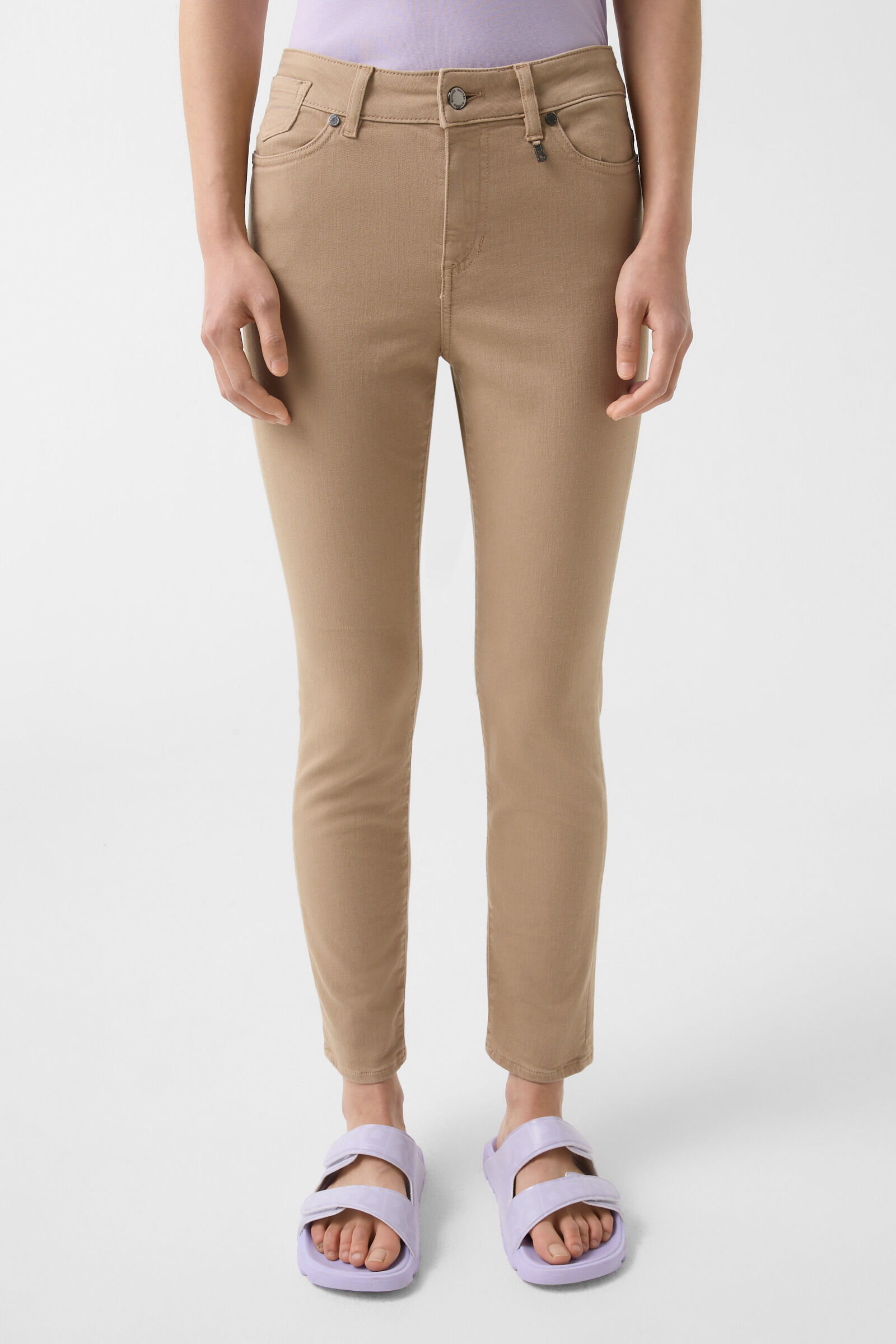 Slim fit jeans Julie in Caramel - 2