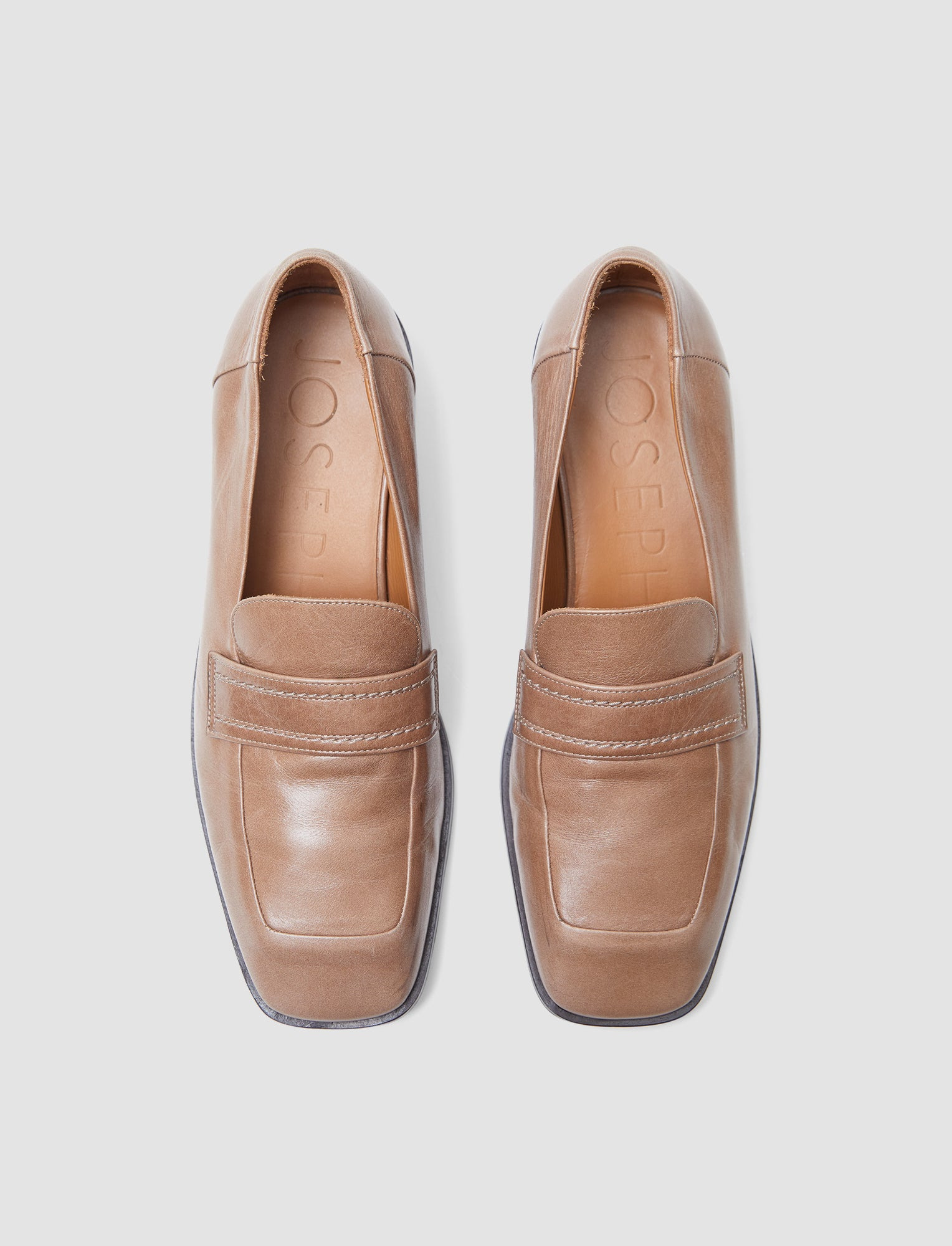 Leather Penny Loafers - 2