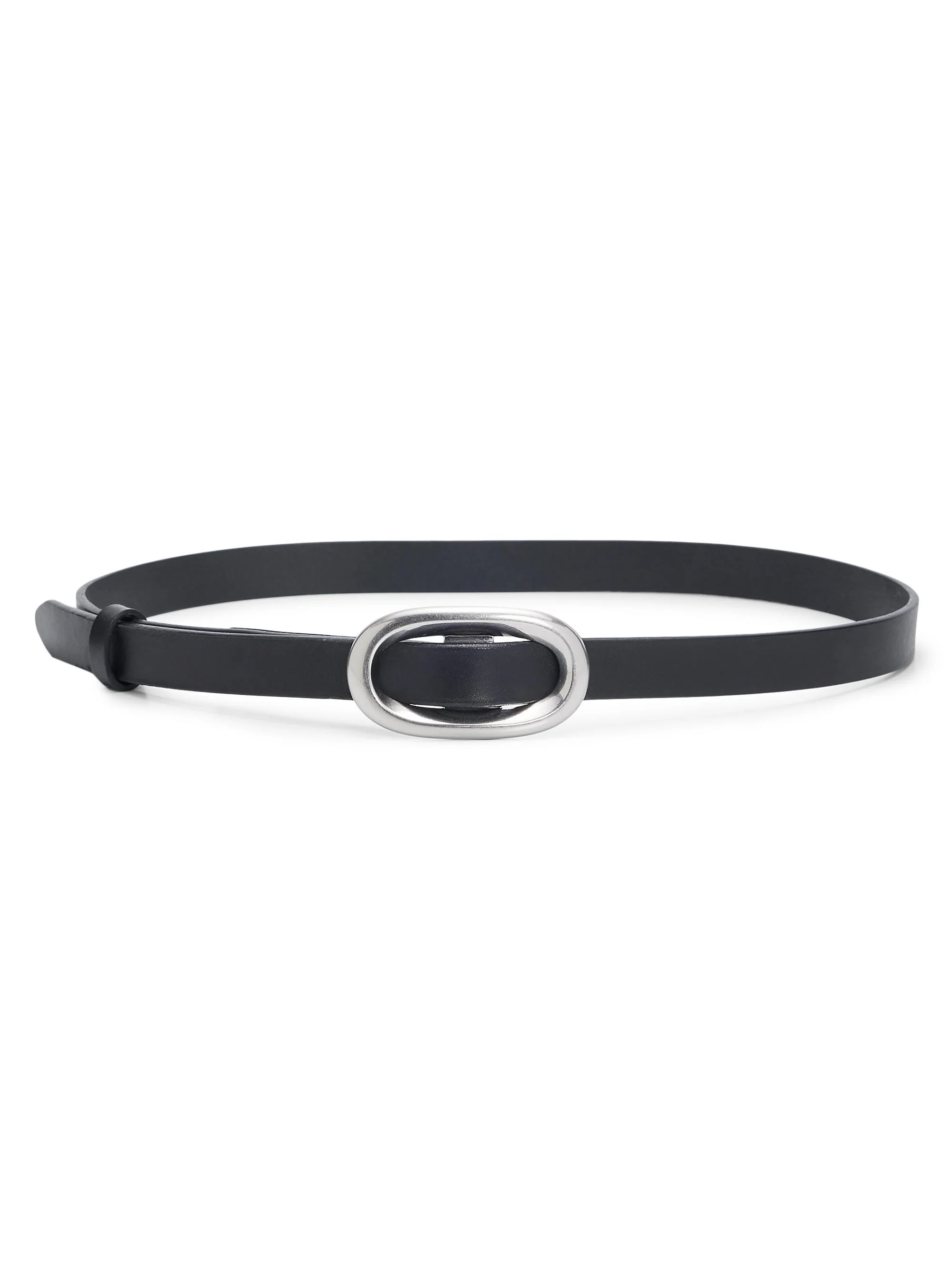 Women's Harper Leather Belt - Black - 1