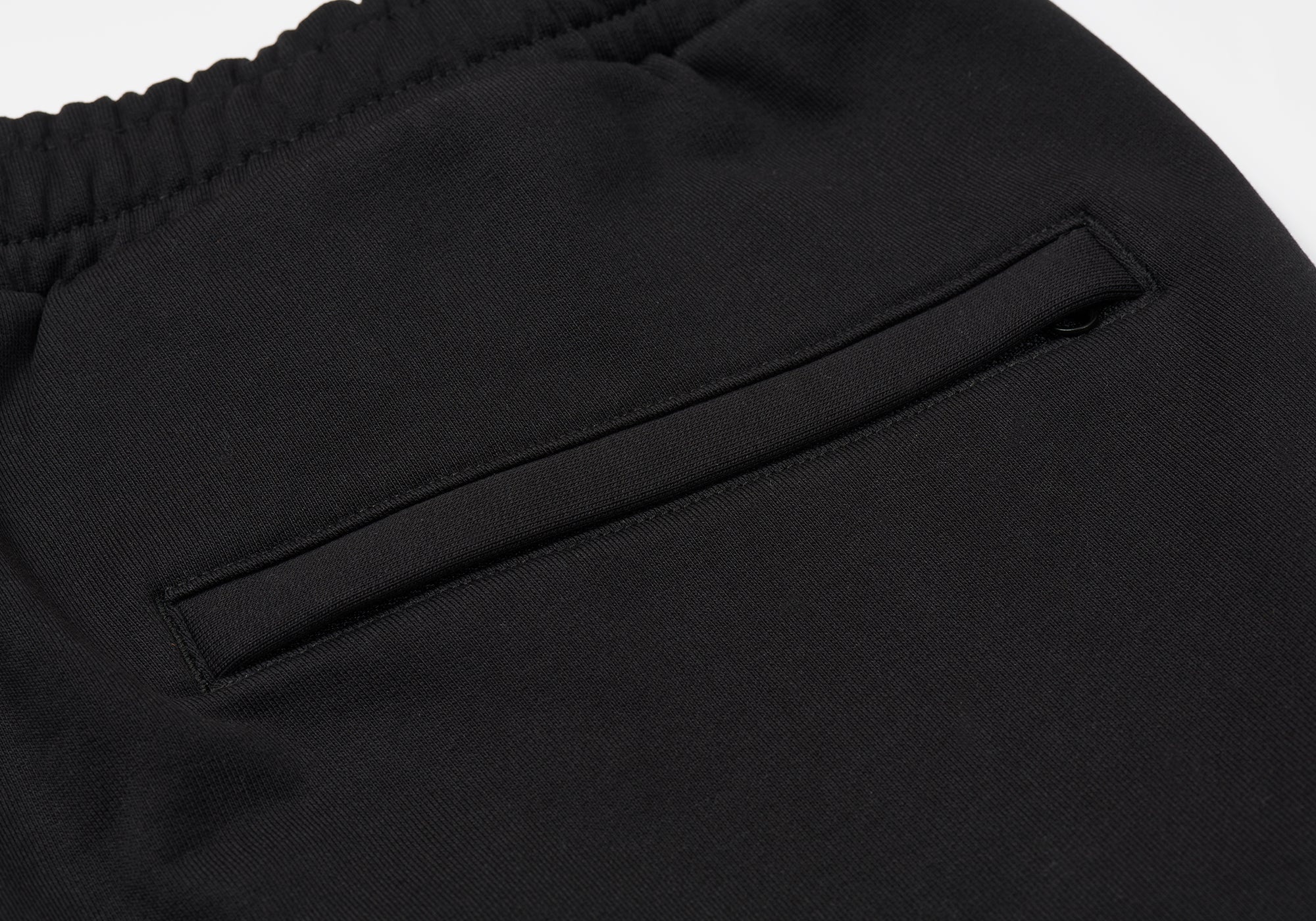 CARGO SWEAT SHORTS BLACK - 4