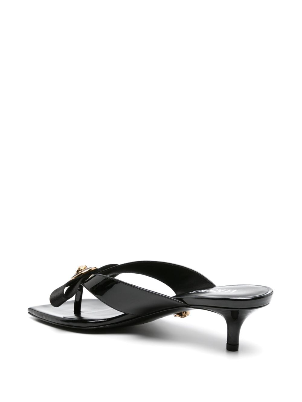 50mm Medusa-plaque patent-leather pumps - 3