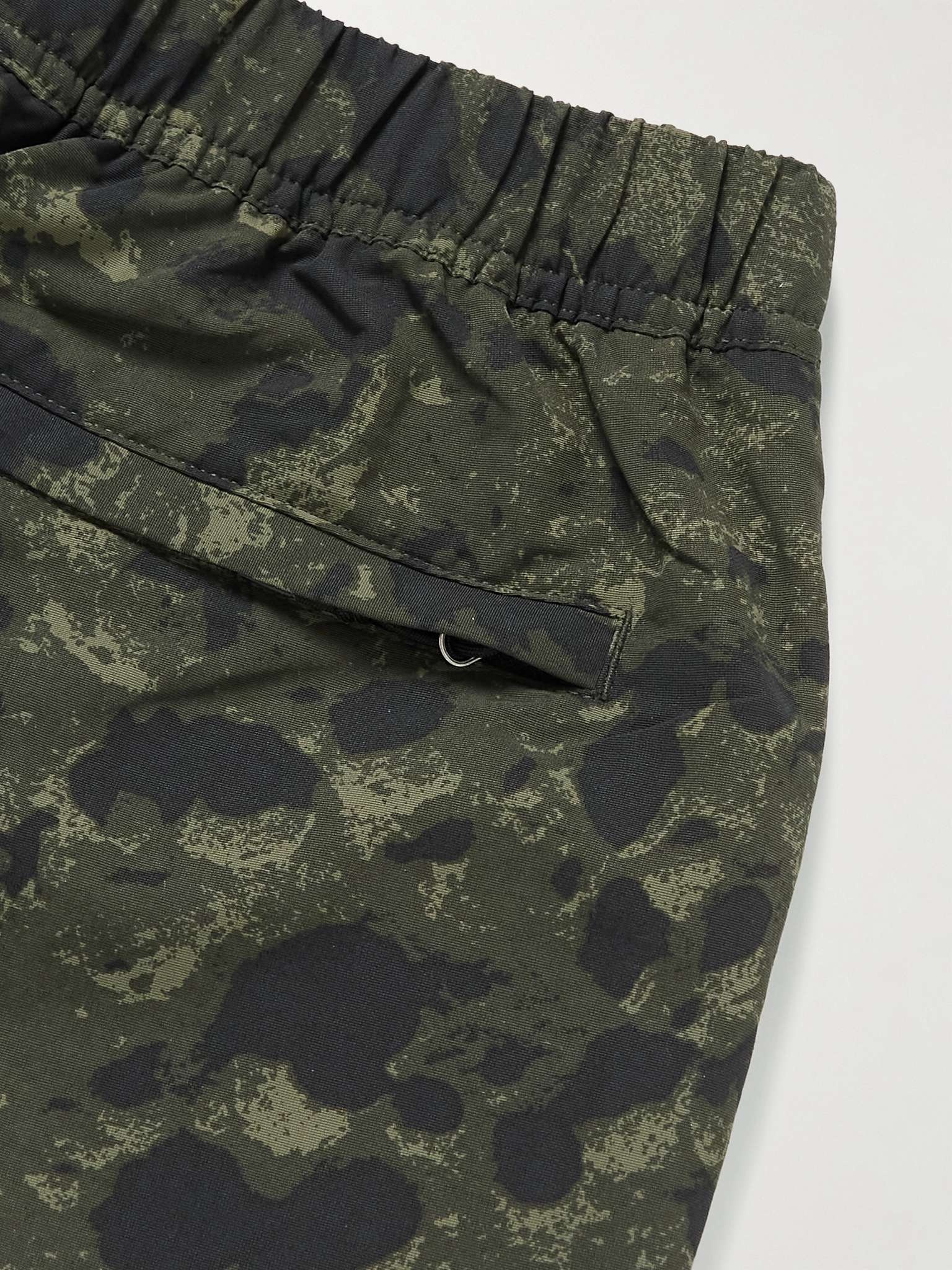 NRG ACG Wide-Leg Camouflage-Print Belted Nylon Shorts - 5