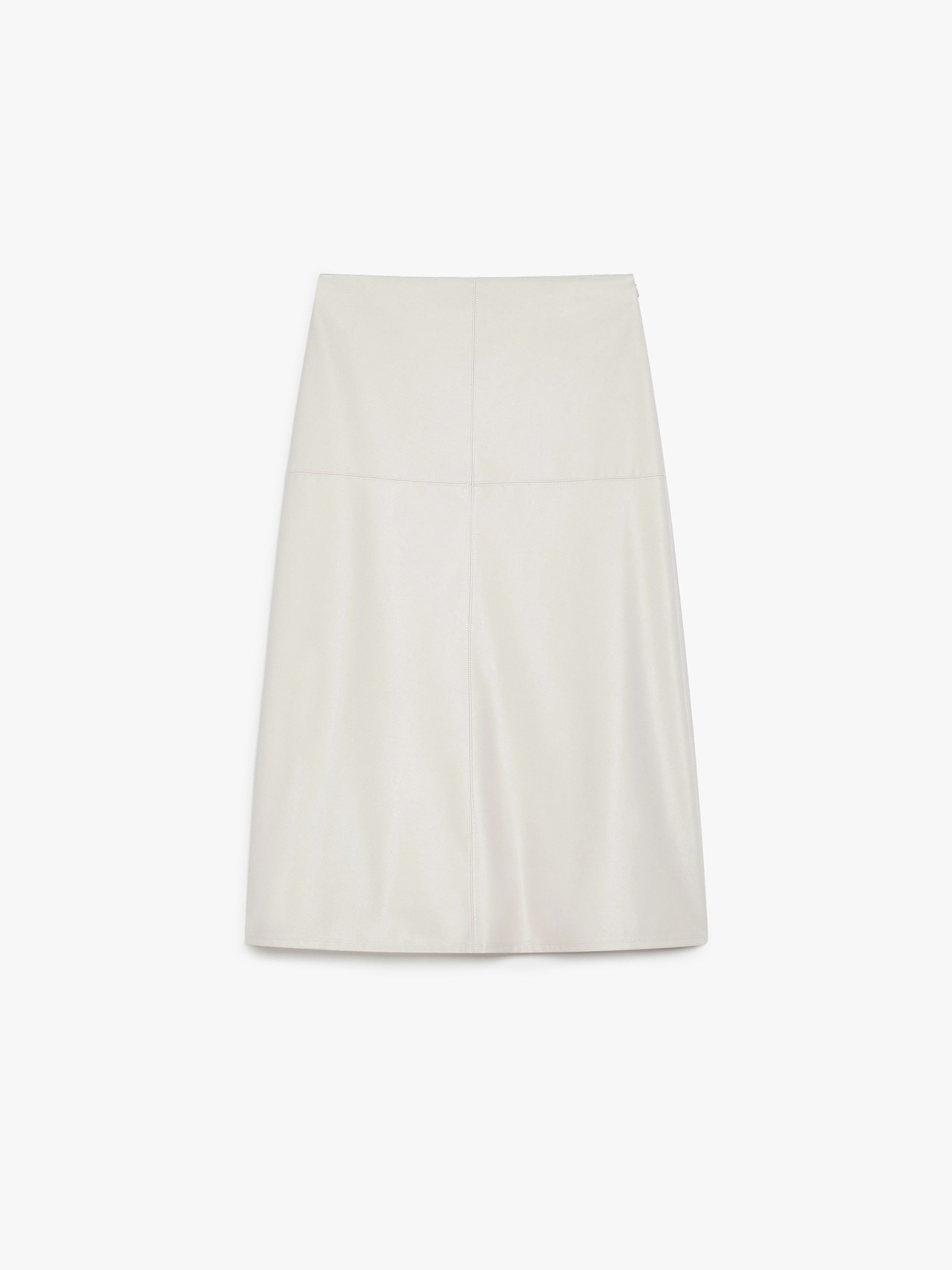 SCILLI Coated jersey skirt - 1