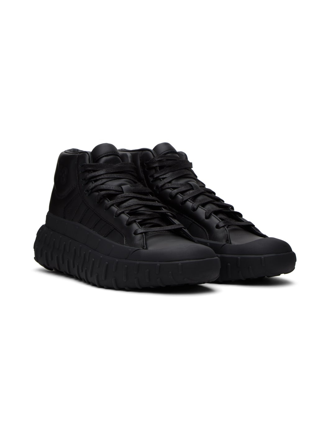 Black GR.1P High Sneakers - 4