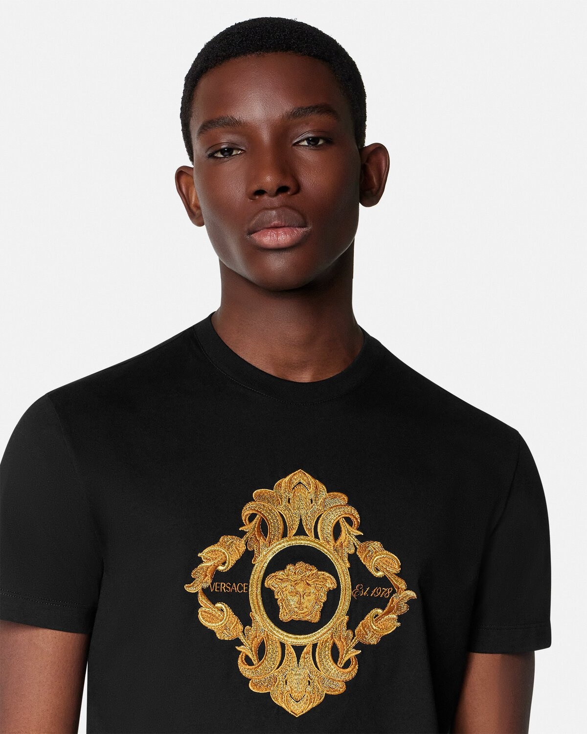 Embroidered Architectural Baroque T-Shirt - 3