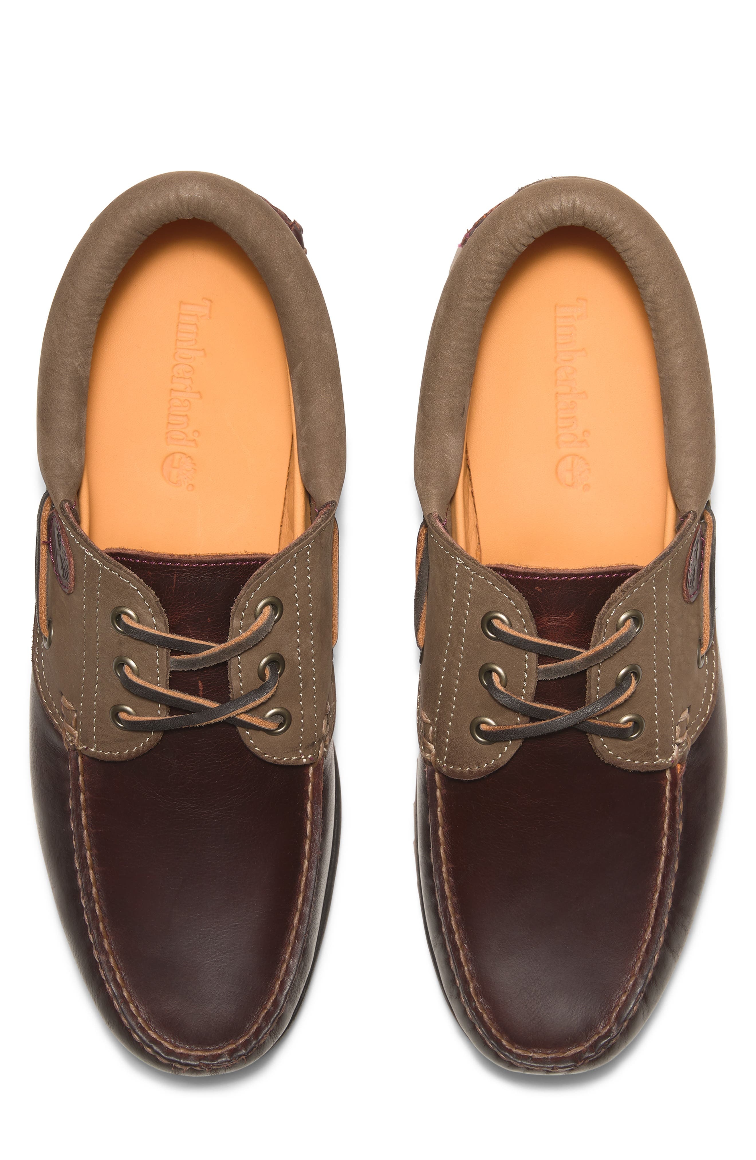 Timberland Authentic Boat Shoe in Burgundy Full Grain at Nordstrom - 4