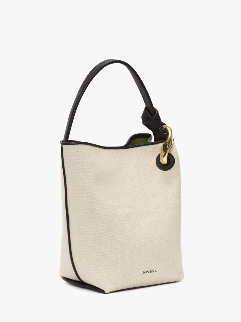 JW Anderson JWA Corner canvas bucket bag outlook