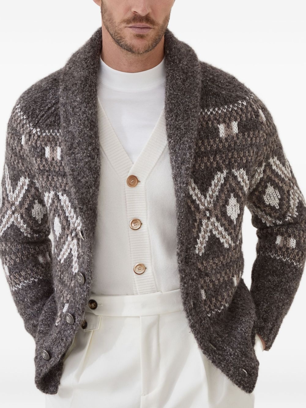 cashmere cardigan - 2