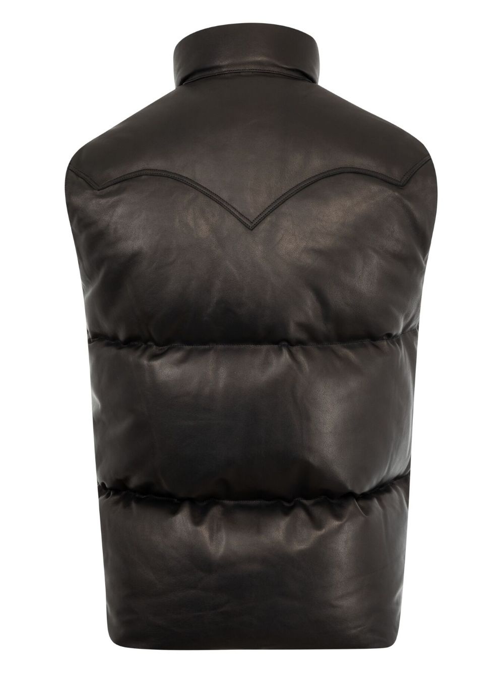 reversible down vest - 2
