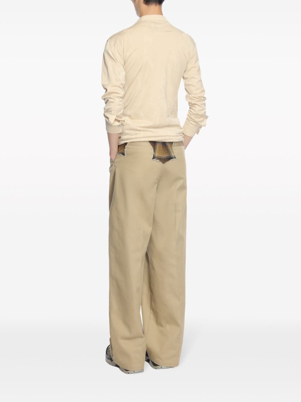 asymmetric cotton shirt - 4