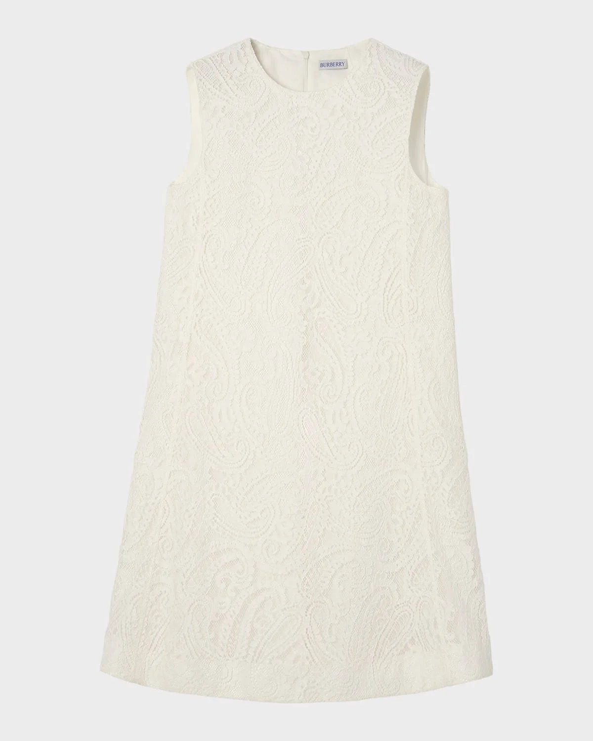 Elysande Paisley Lace Sleeveless Mini Dress - 1