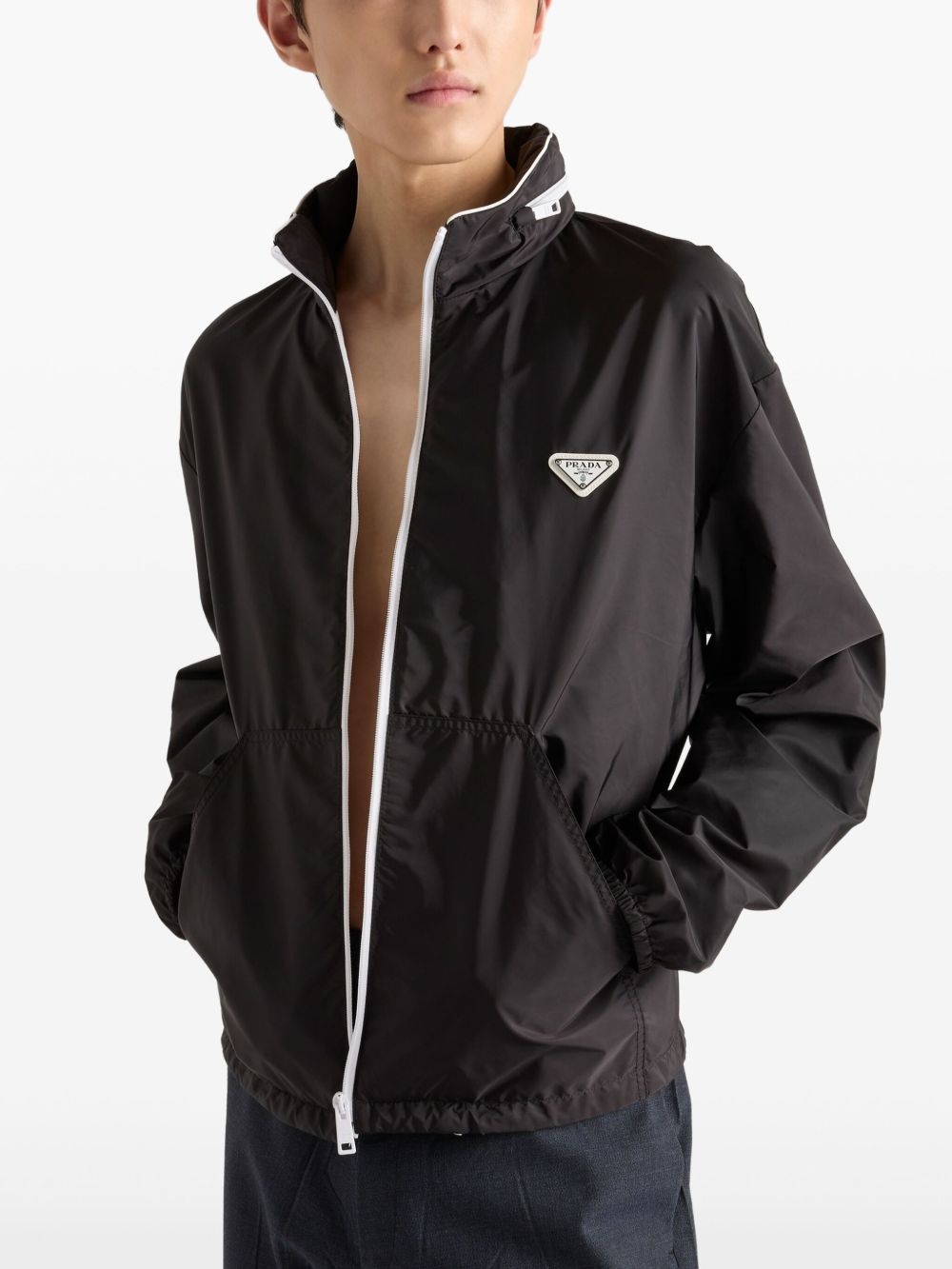 logo-triangle jacket - 4